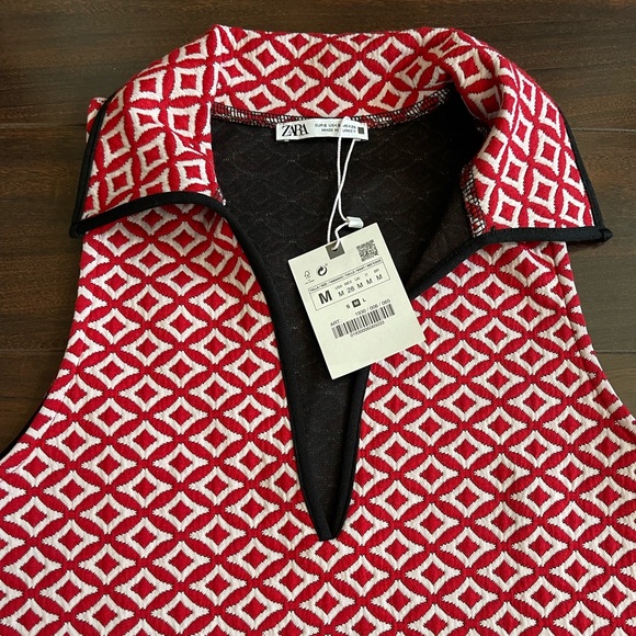 Zara Pinafore Mini Dress - Picture 5 of 9